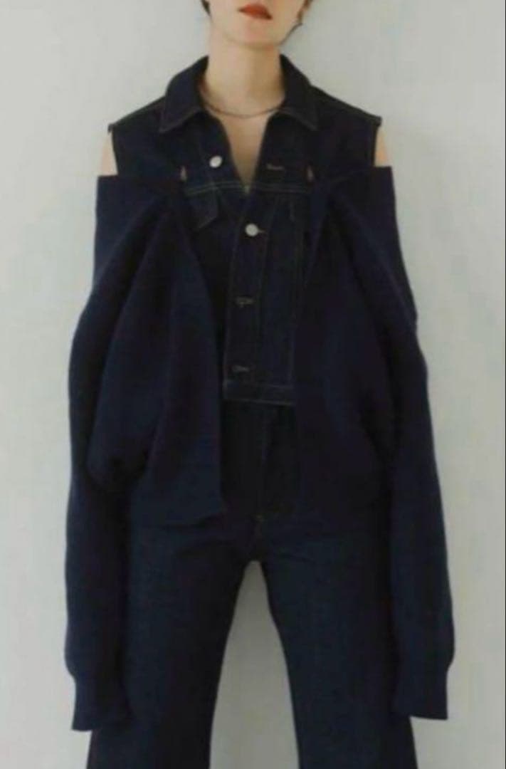 美品✨クヌースマーフ manyway denim jacket cardigan