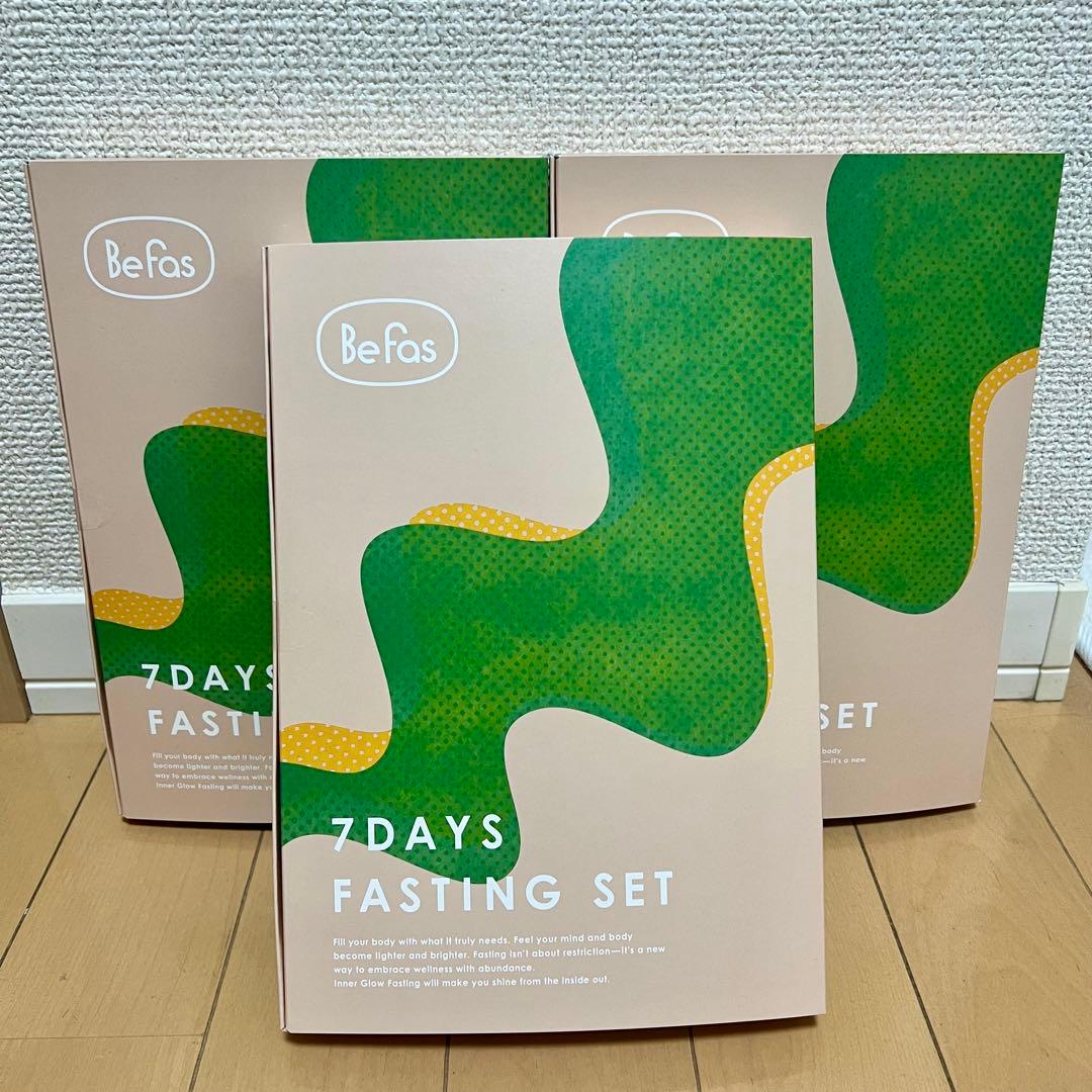 Befas 本格ファスティングプログラム 3セット
