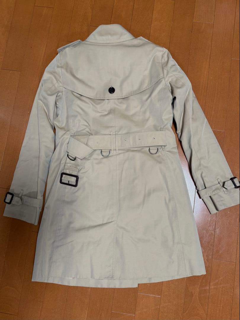 バーバリー　ベージュ ダブルブレスト トレンチコート