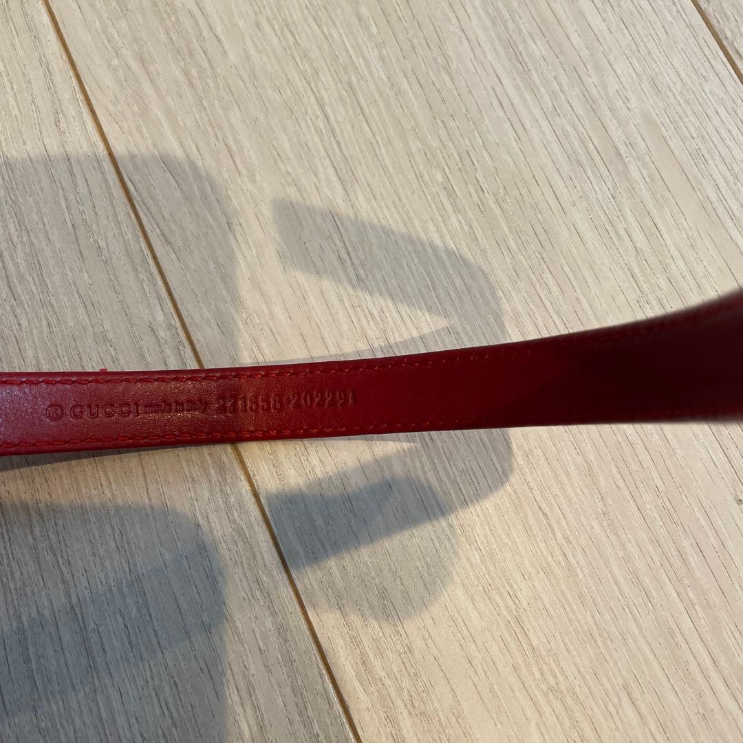 Gucci ヘアバンド 赤 白 2点セット