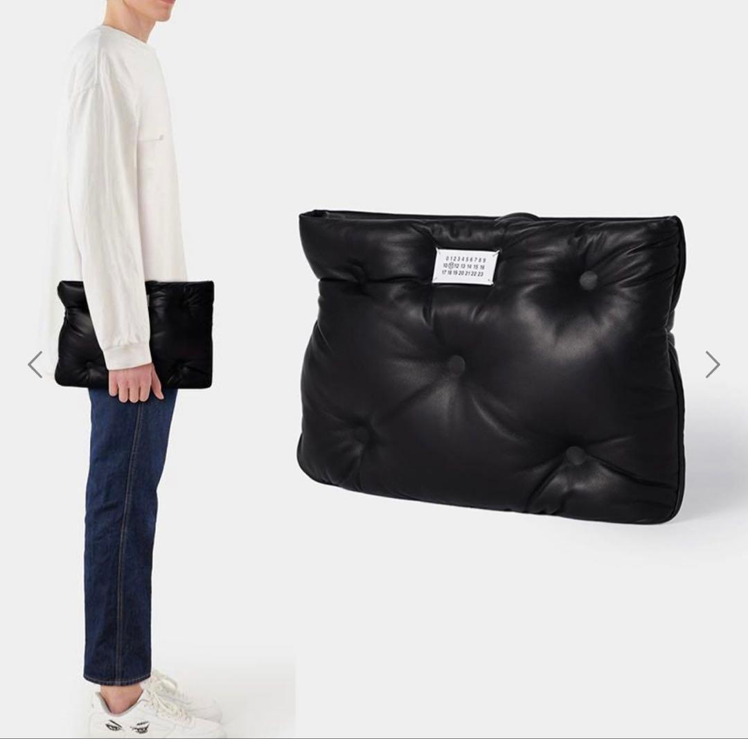 メゾンマルジェラ 11クラッチバッグ グラムス ラム レザー鞄 T8013