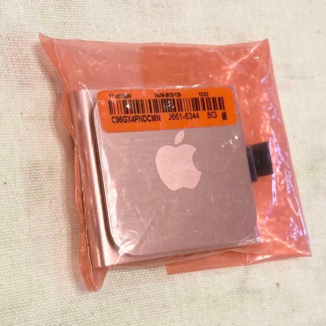 新品　Apple iPod nano 第6世代 シルバー　8G