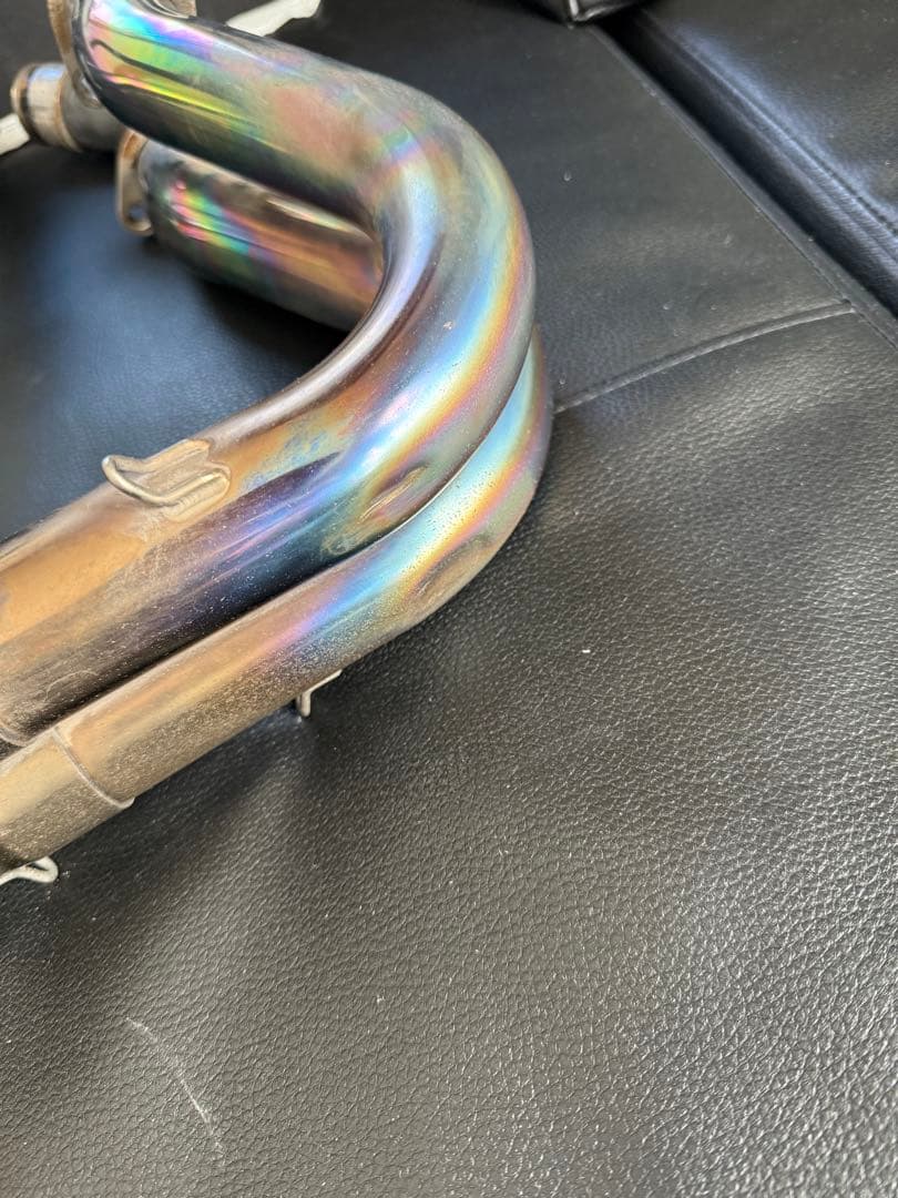 ZX-14R アールズギア　シングル　フルエキマフラー　車検対応　フルチタン