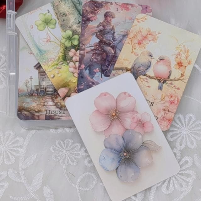 再入荷なし【正規品ルノルマンカード】甘くて優しいアートワーク✨ドゥルセカラー