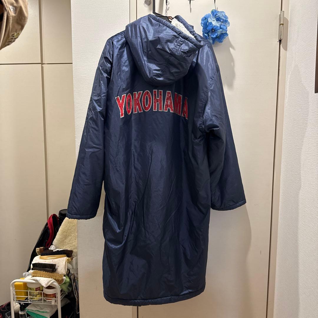 S*l様 横浜高校硬式野球部　フード付きネイビーコート　フリーサイズ