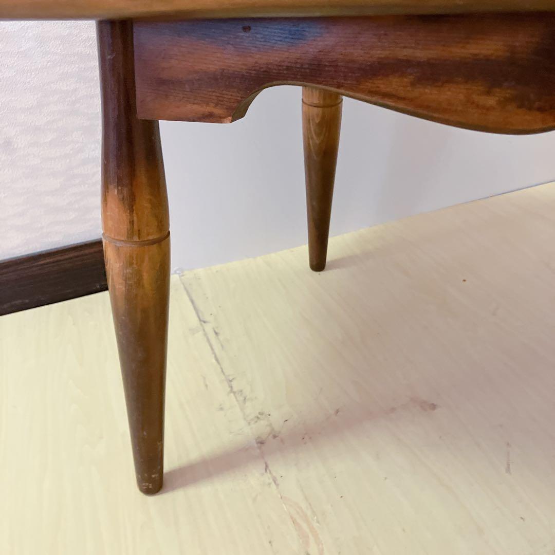 飛騨産業　キツツキマーク　木製テーブル　ローテーブル　ダイニングテーブル