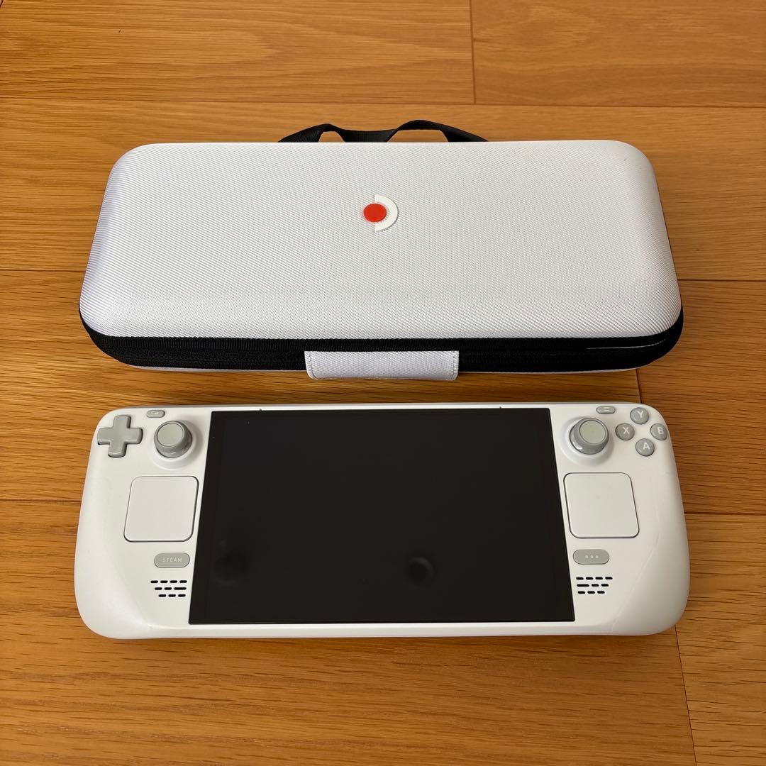 極美品　steamdeck 限定ホワイトバージョン　OLED 1T