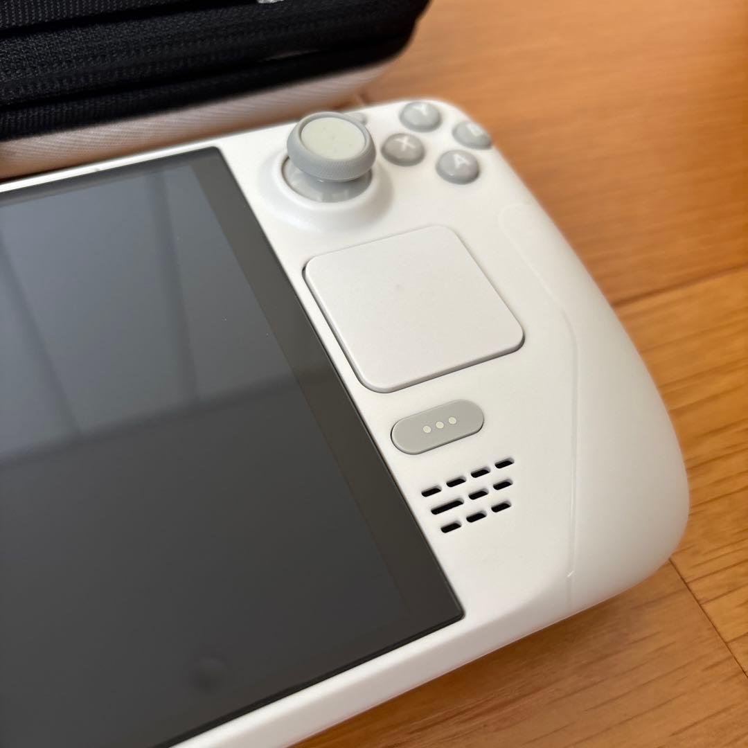 極美品　steamdeck 限定ホワイトバージョン　OLED 1T