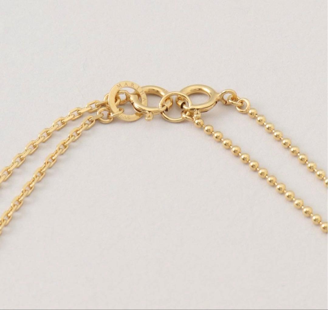 新品！MARIHA / Silent Rain NECKLACE 40cm