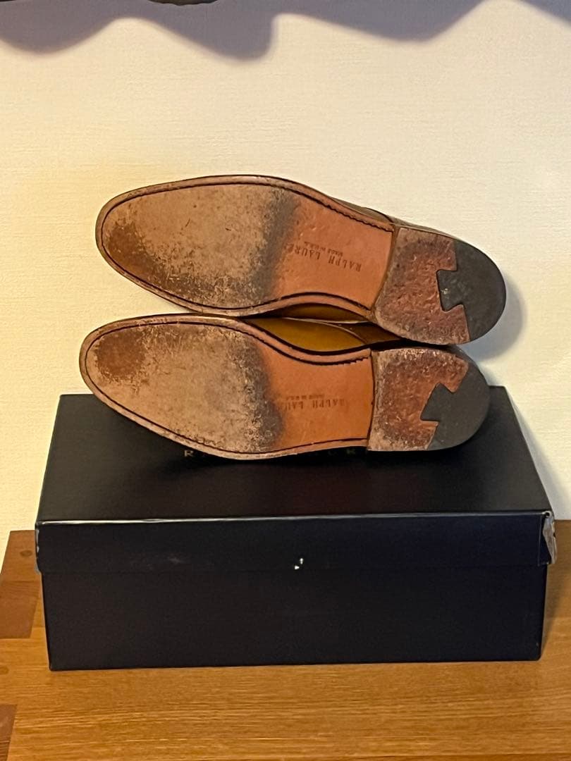 ラルフローレン 革靴 アメリカ製 8.5E 27.0cm RalphLauren