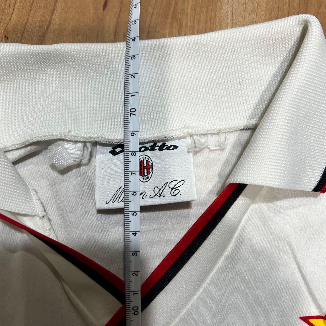 ACミラン サッカーゲームシャツ　アウェー　lotto