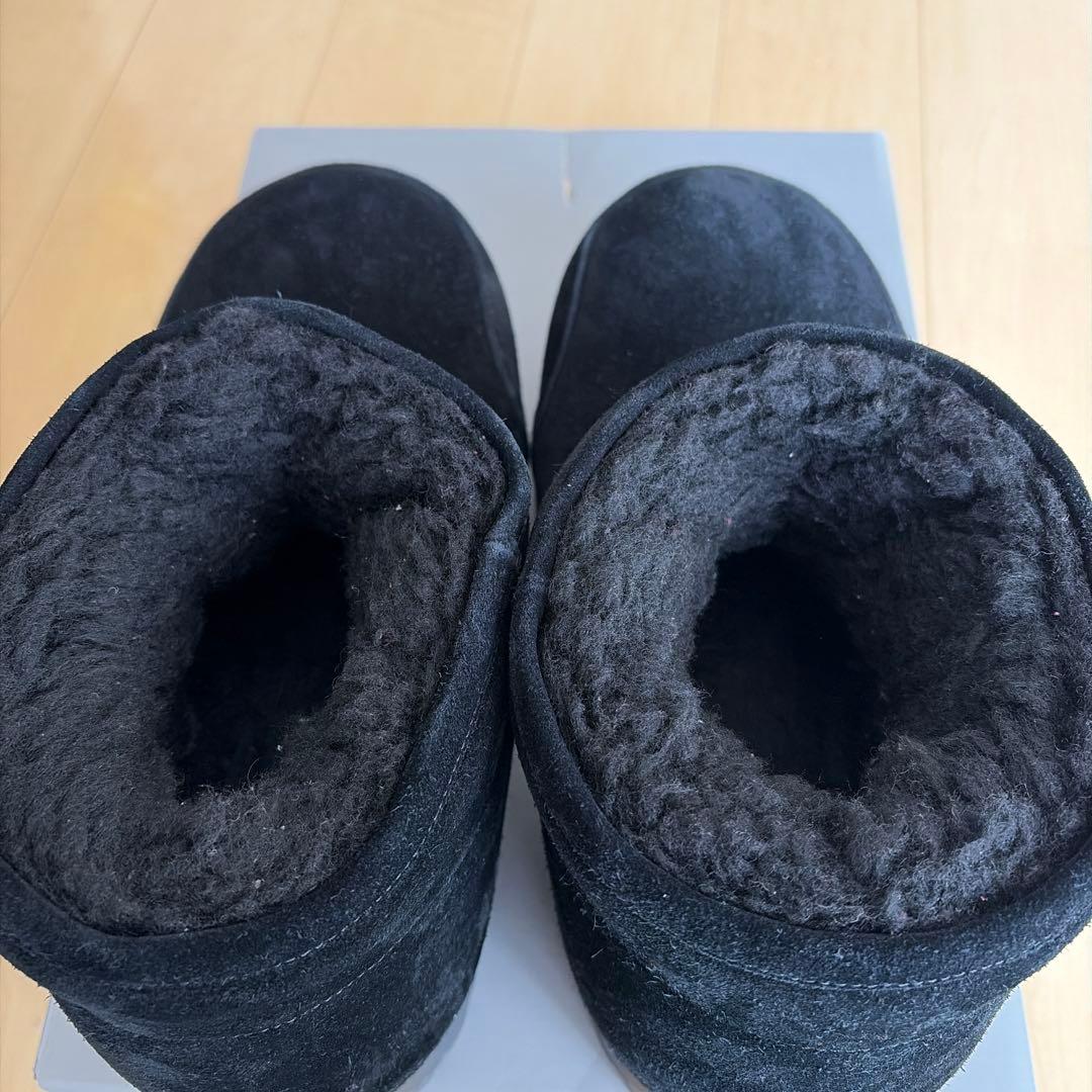 バレンシアガ ALASKA アラスカファースウェードショートブーツ メンズ 41