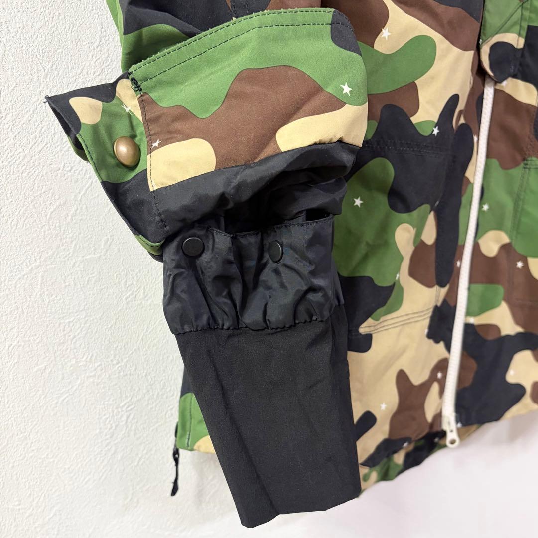 【X-girl×BURTON】オリジナルカモ柄ZOWIE JACKET　サイズM