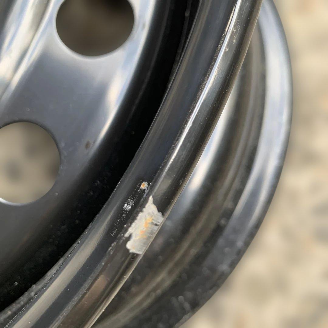 14インチ スチールホイール トヨタルーミー/タンク/トール純正 （青0594）