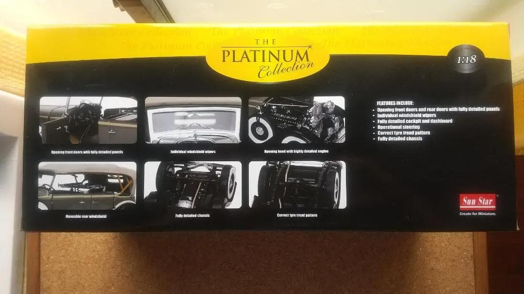 1/18 リンカーンKB　サンスター　ミニカー