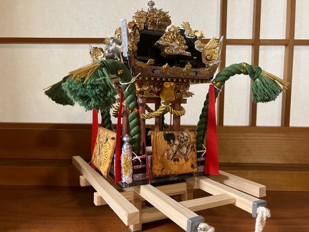 ゆぅ♡　木場屋台模型組み立てキット