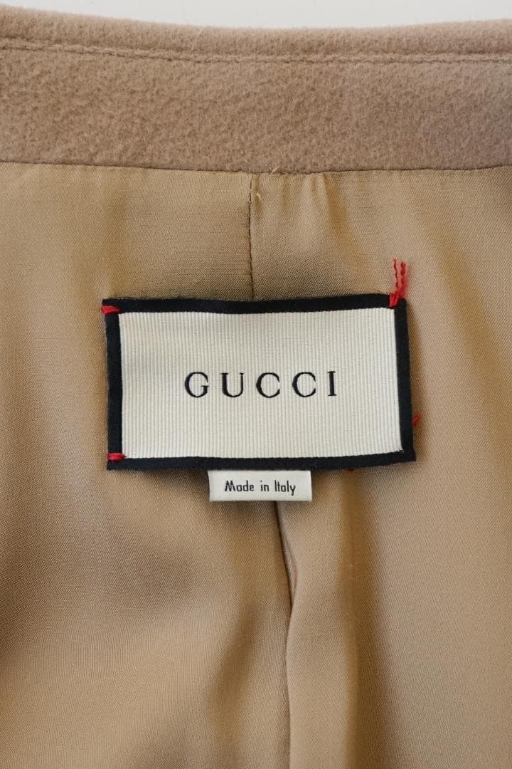 18W GUCCI グッチ ウール チェスターコート