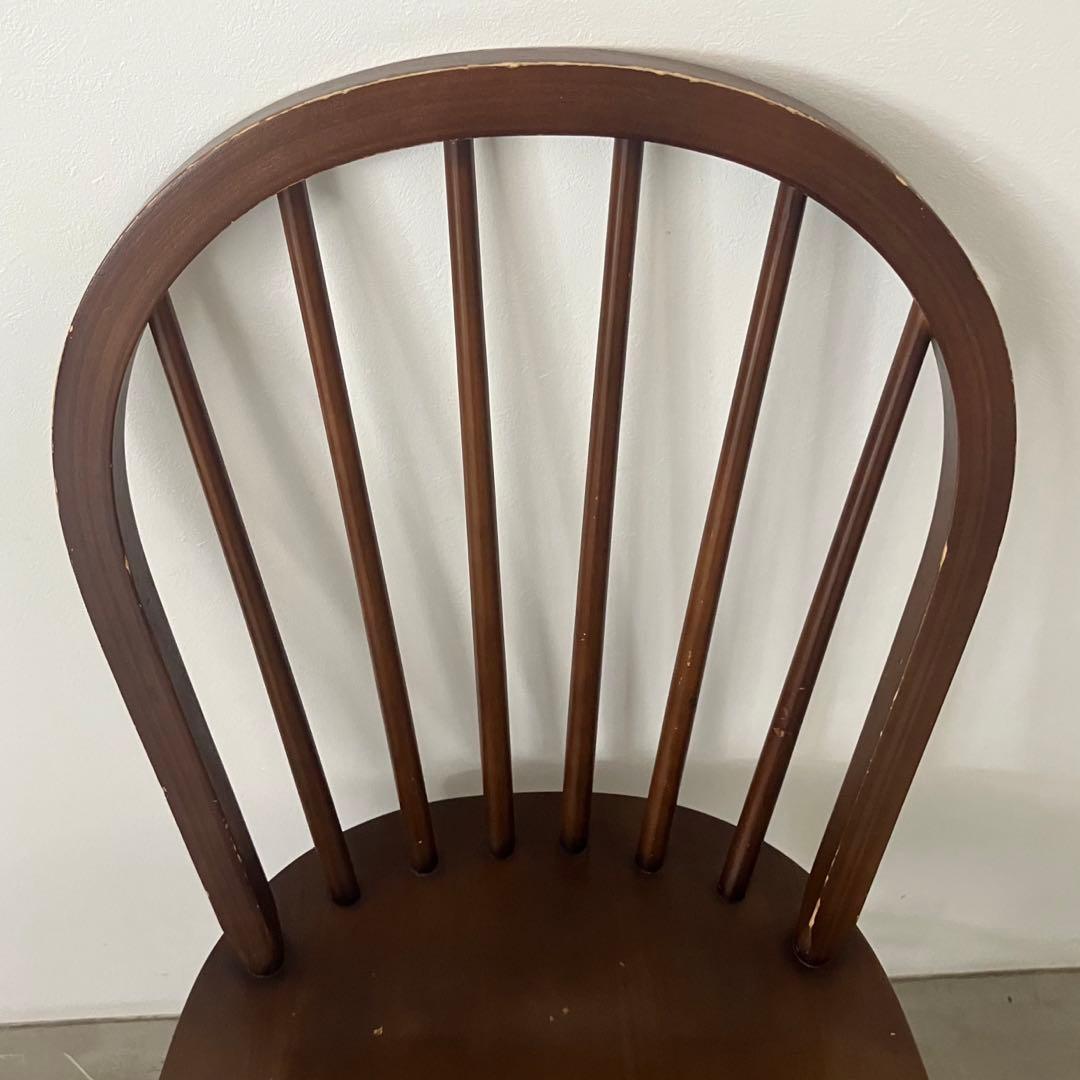 レトロ　アンティーク　古道具　古家具　フープバック　ウィンザーチェア　アーコール