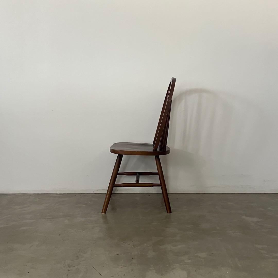 レトロ　アンティーク　古道具　古家具　フープバック　ウィンザーチェア　アーコール