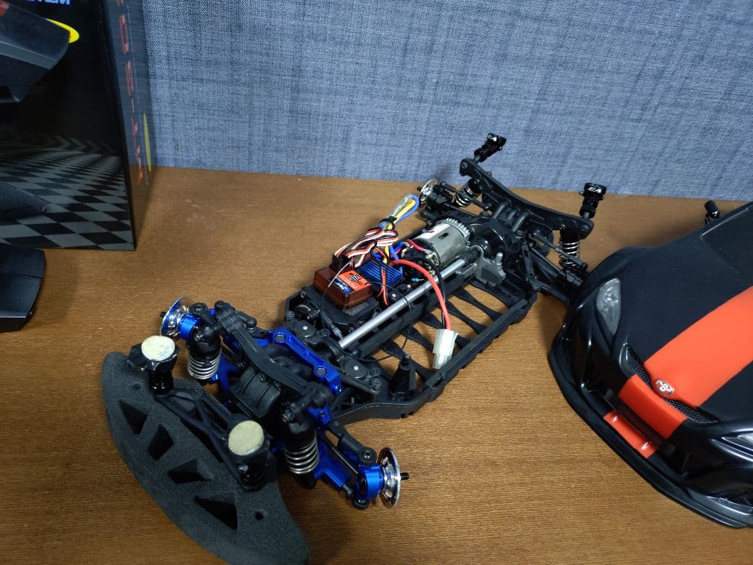 ラジドリセット＆ボディー＆プロポ受信機、送信機