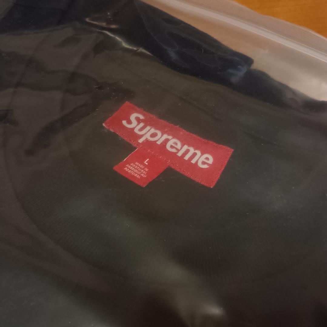 【黒L】 Supreme Small Box L/S Tee