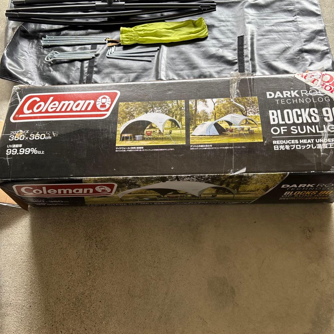 Coleman パーティシェード360cm 新品、未使用品