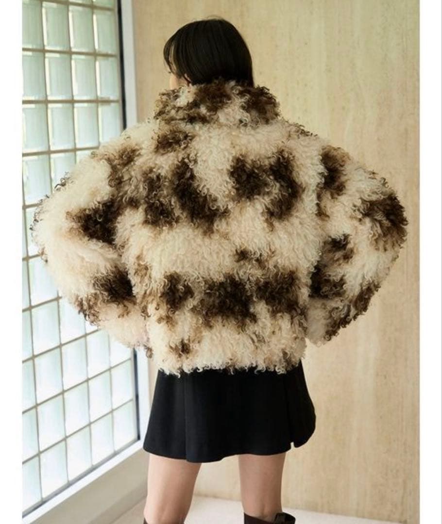 【新品】 snidel ファーショートコート