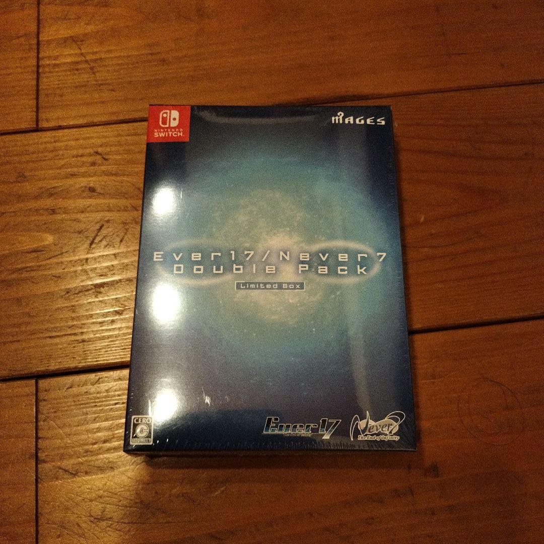 新品未開封 Ever17/Never7Double Pack ダブルパック限定版