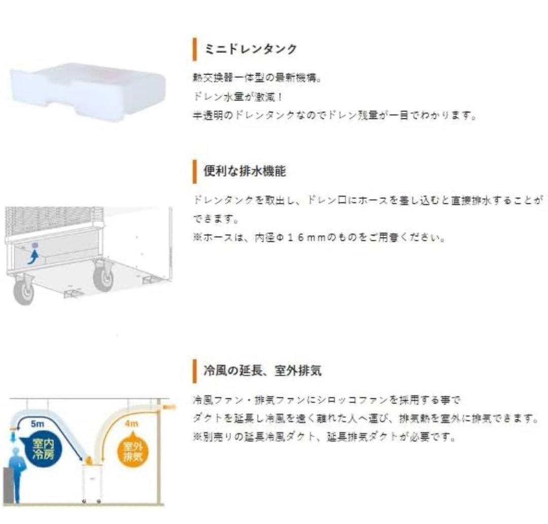 Suiden スポットエアコン SS-25EL-1T