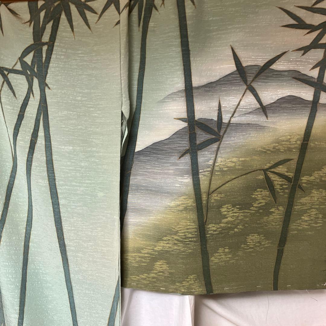 訪問着未仕立て