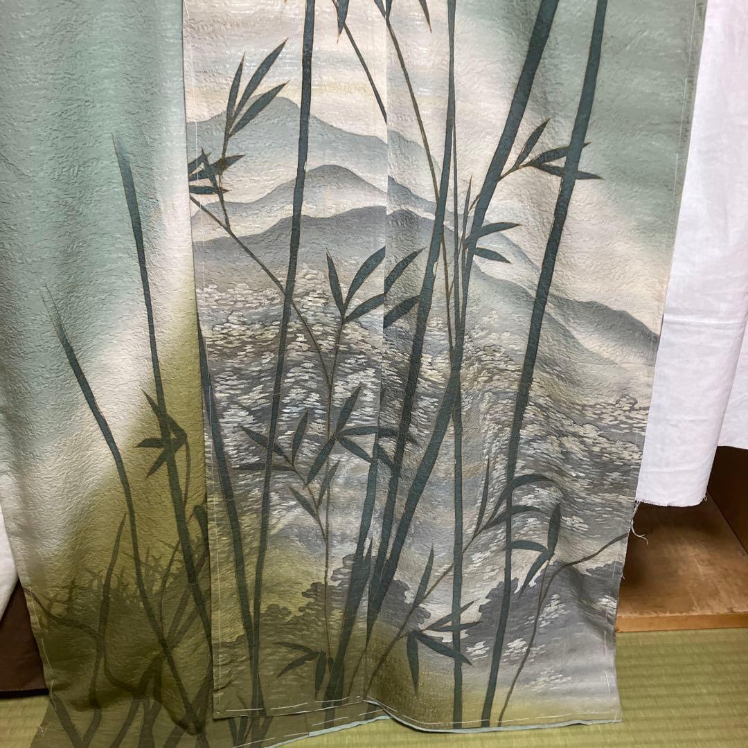 訪問着未仕立て