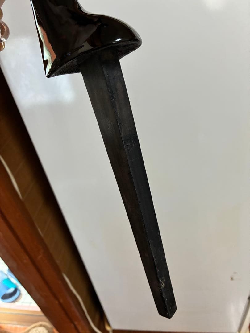 沖縄三線　島黒木！島クルチ！　本蛇皮一枚張り！⑤㉖