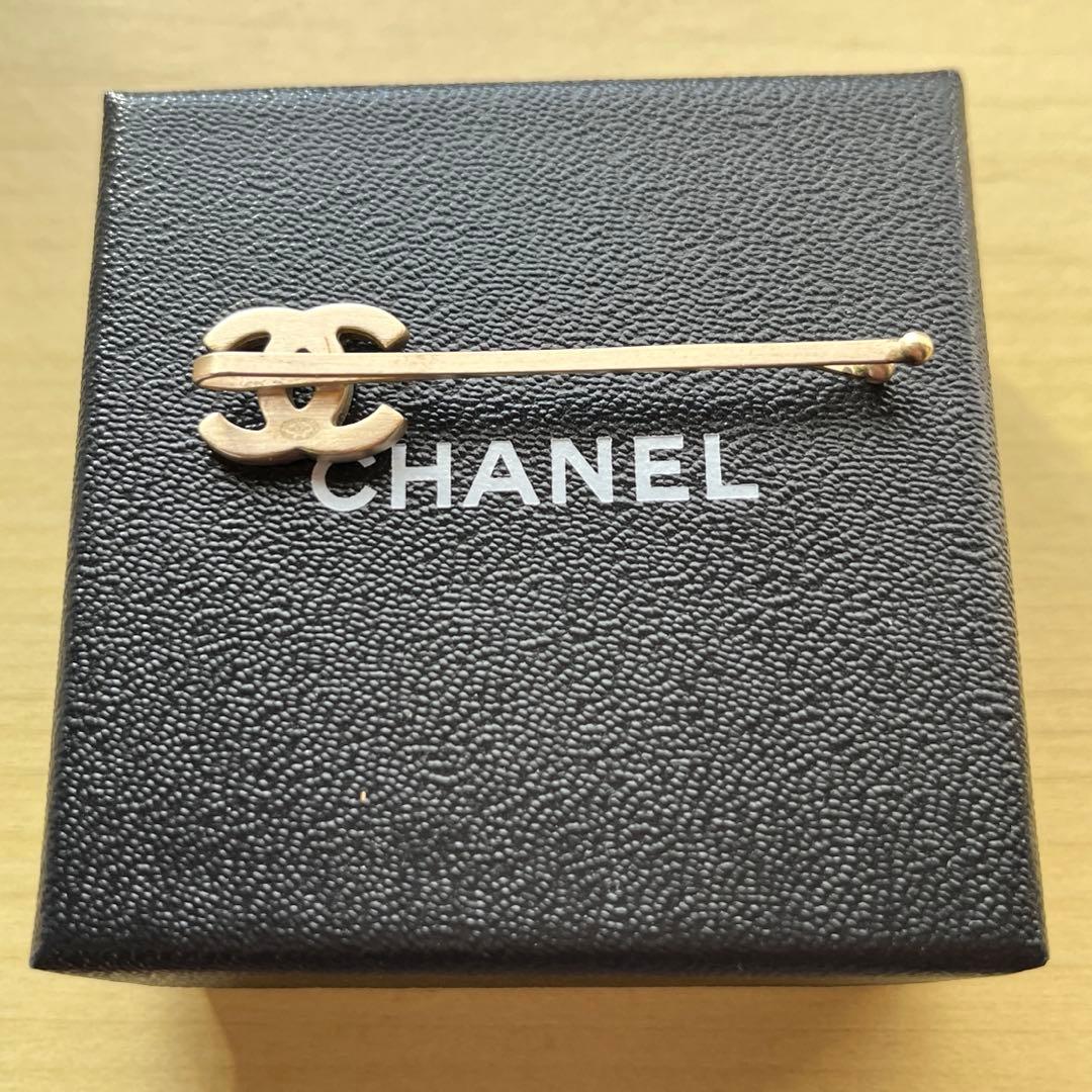 正規品シャネル　ココマーク　ヘアピン　レッド