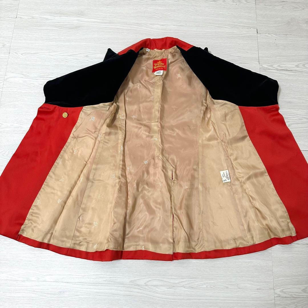 専用 Vivienne Westwood ラブジャケット 金ボタン 赤 ハート