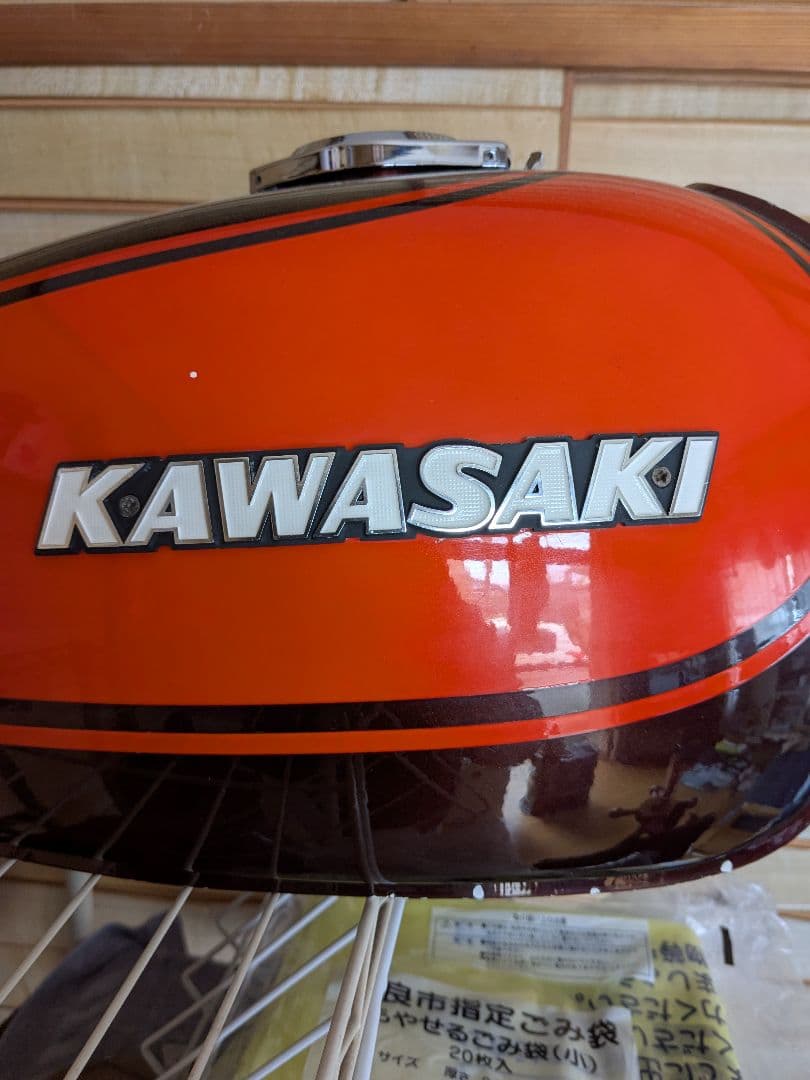 KAWASAKI z1z2 タンク 火の玉