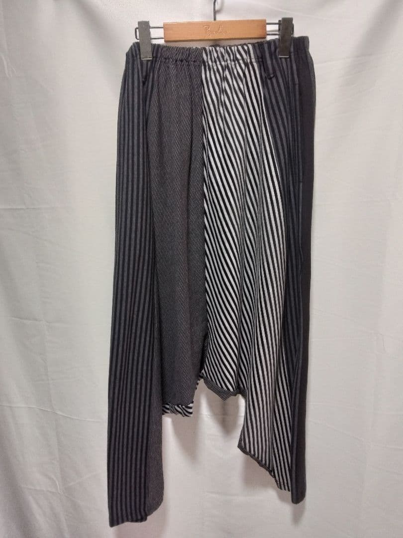 ばぶつんセンソユニコ　萌　MOYURU サルエルパンツ　ストライプパンツ