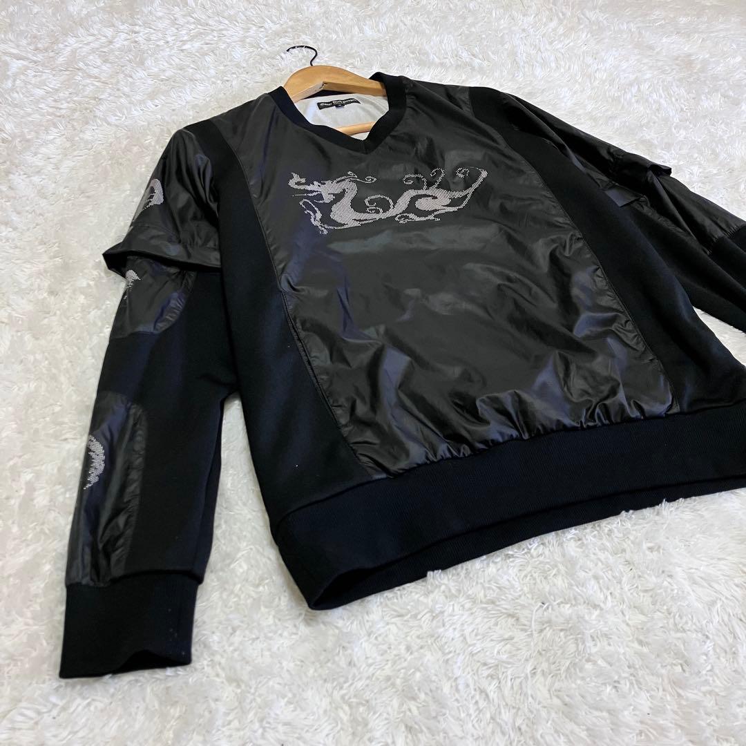 ダンスウィズドラゴン スニードジャック ブラック 蓄熱 袖着脱可能 M