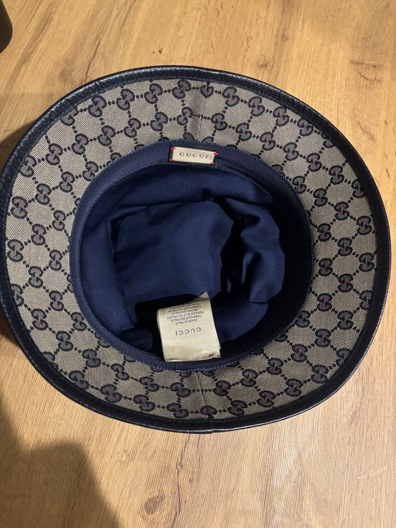 GUCCI GGモノグラム バケットハット