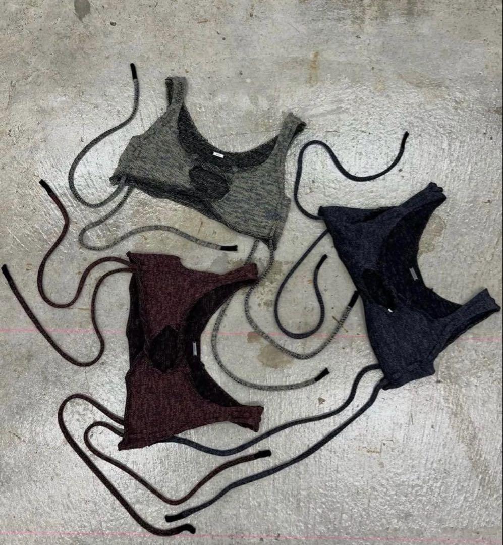 perverze ニット ビスチェ