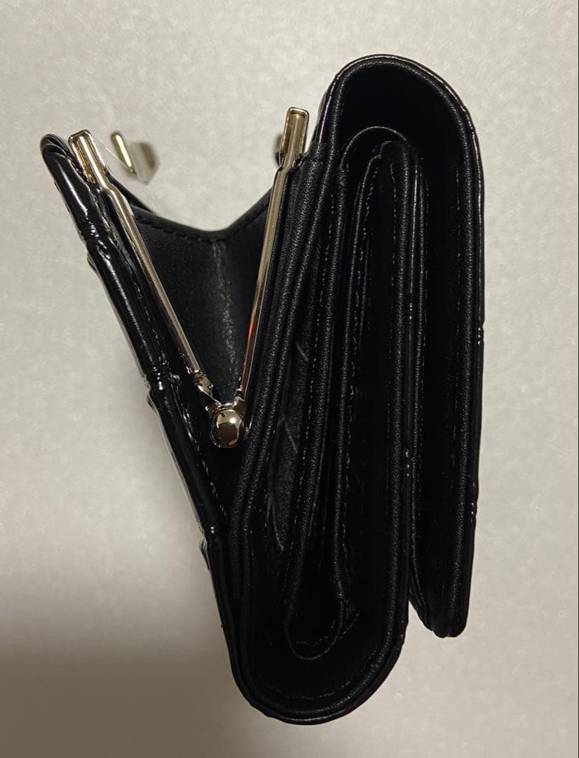 【新品未使用】Vivienne Westwood 三つ折り財布 ブラック