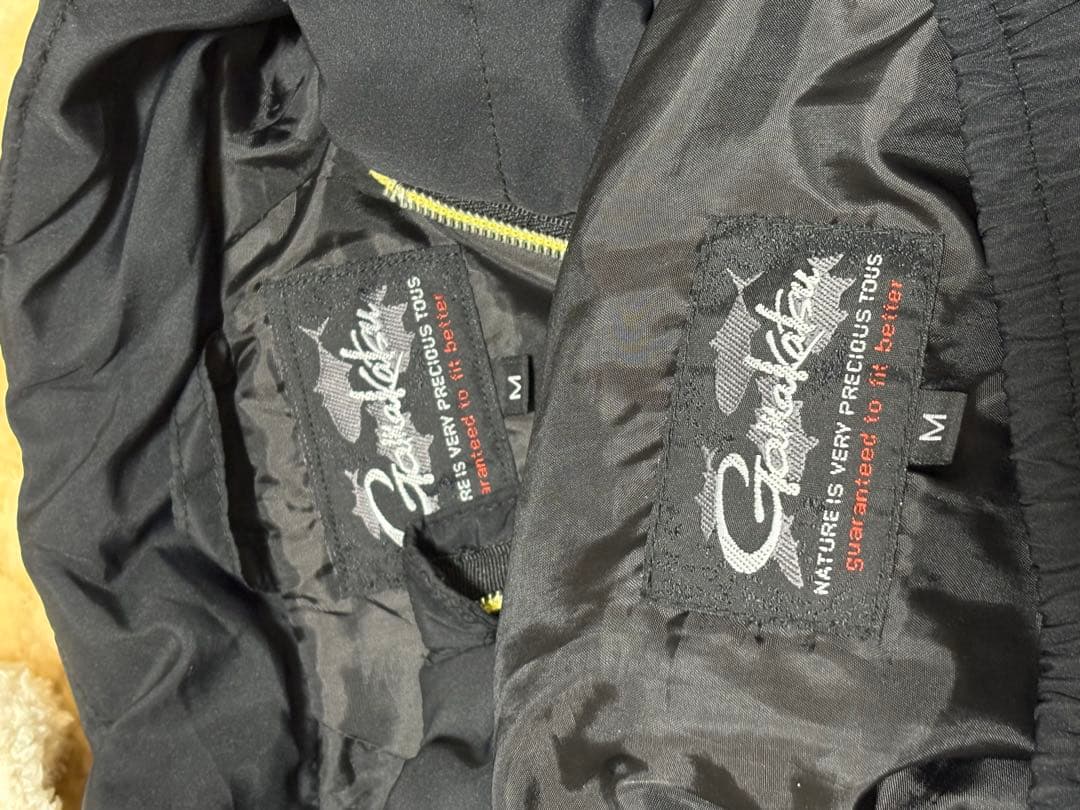 がまかつ　ウェア上下 Mサイズ ブラック