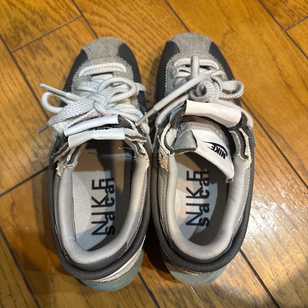 NIKE × SACAI ZOOM CORTEZ SP GREY