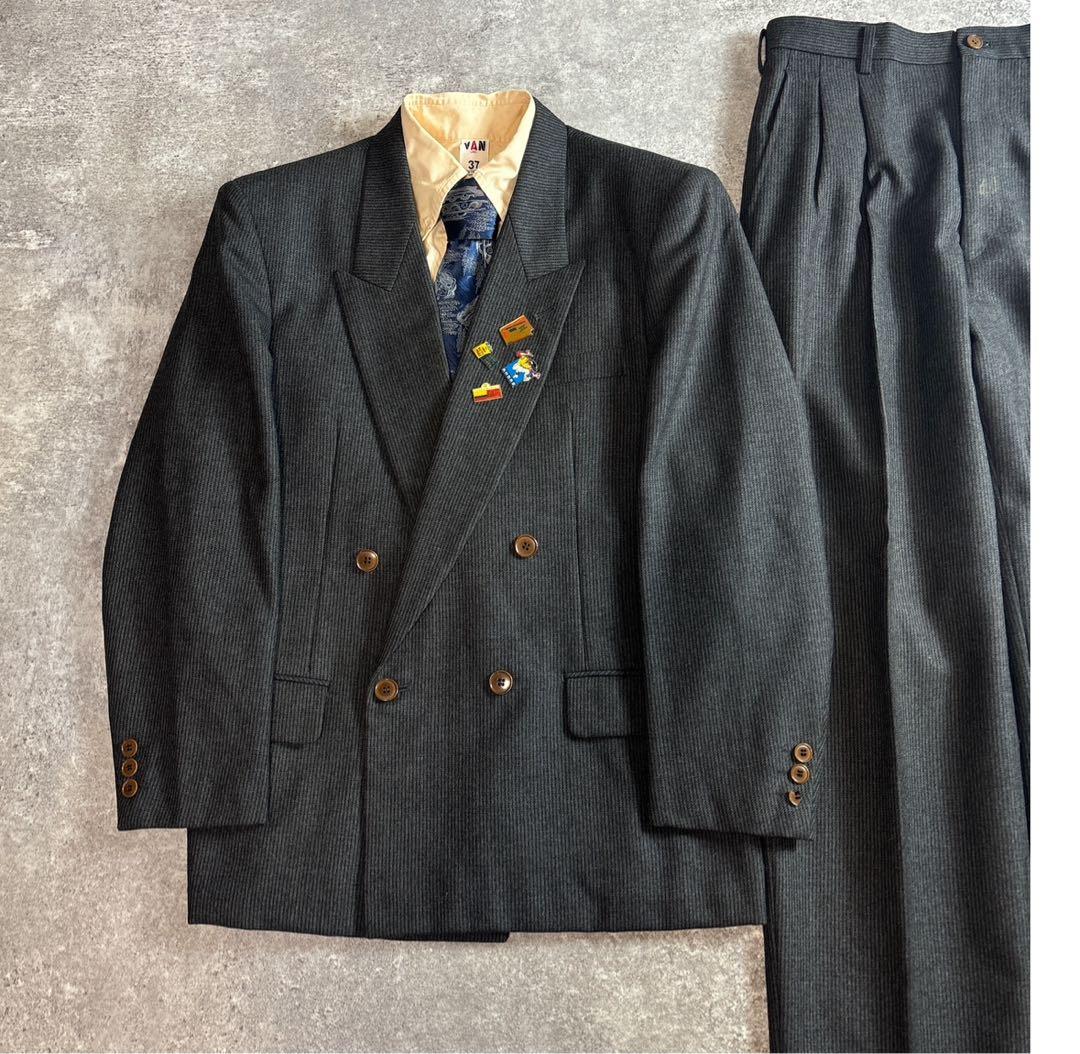 90s vintage レトロセットアップ スーツ ピンズ No.73