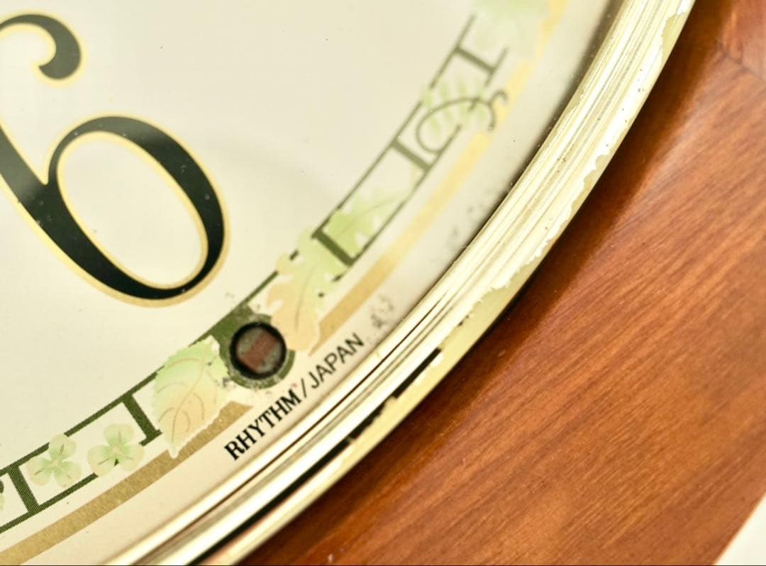 【箱付き完動品】リズム時計工業 トトロ からくり時計 4MH769-M06