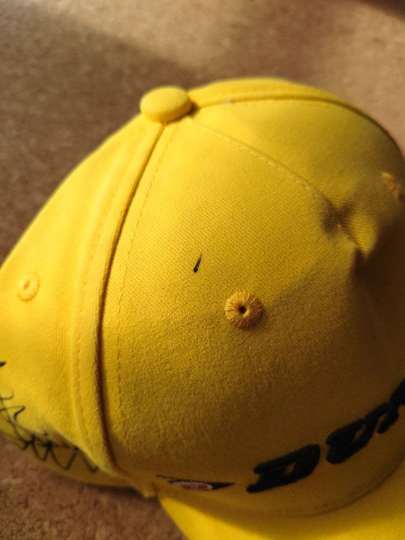 ダンロップ激レアソフトテニス全選手サイン入りキャップ新品未使用品