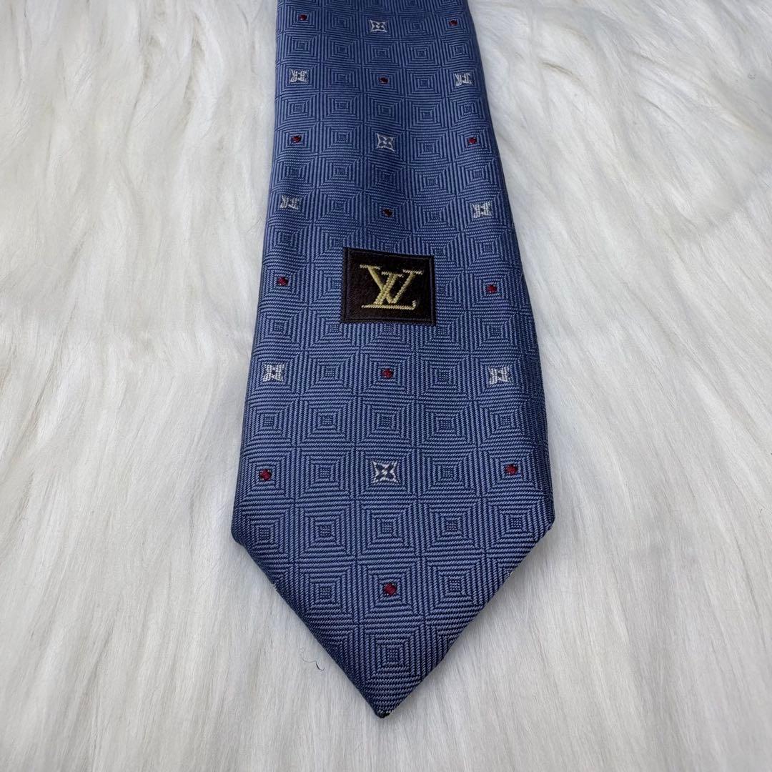 美品 VUITTON ブランドネクタイ ネクタイ 肉厚 xn5