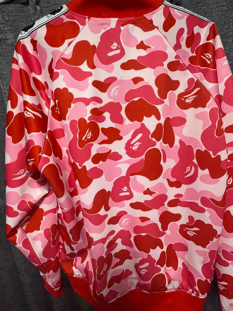 BAPE カモフラージュ柄 ジップアップパーカー