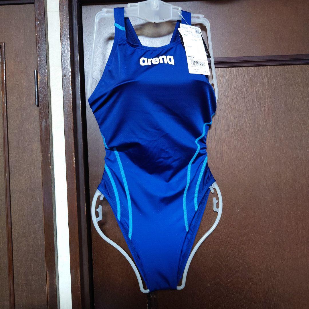 XOサイズ 新品未使用 arena スポーツ用水着 青 レディース