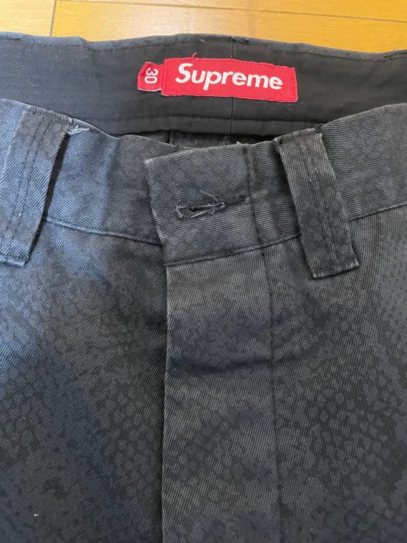 Supreme Snake Print Chino Pant チャコール w30