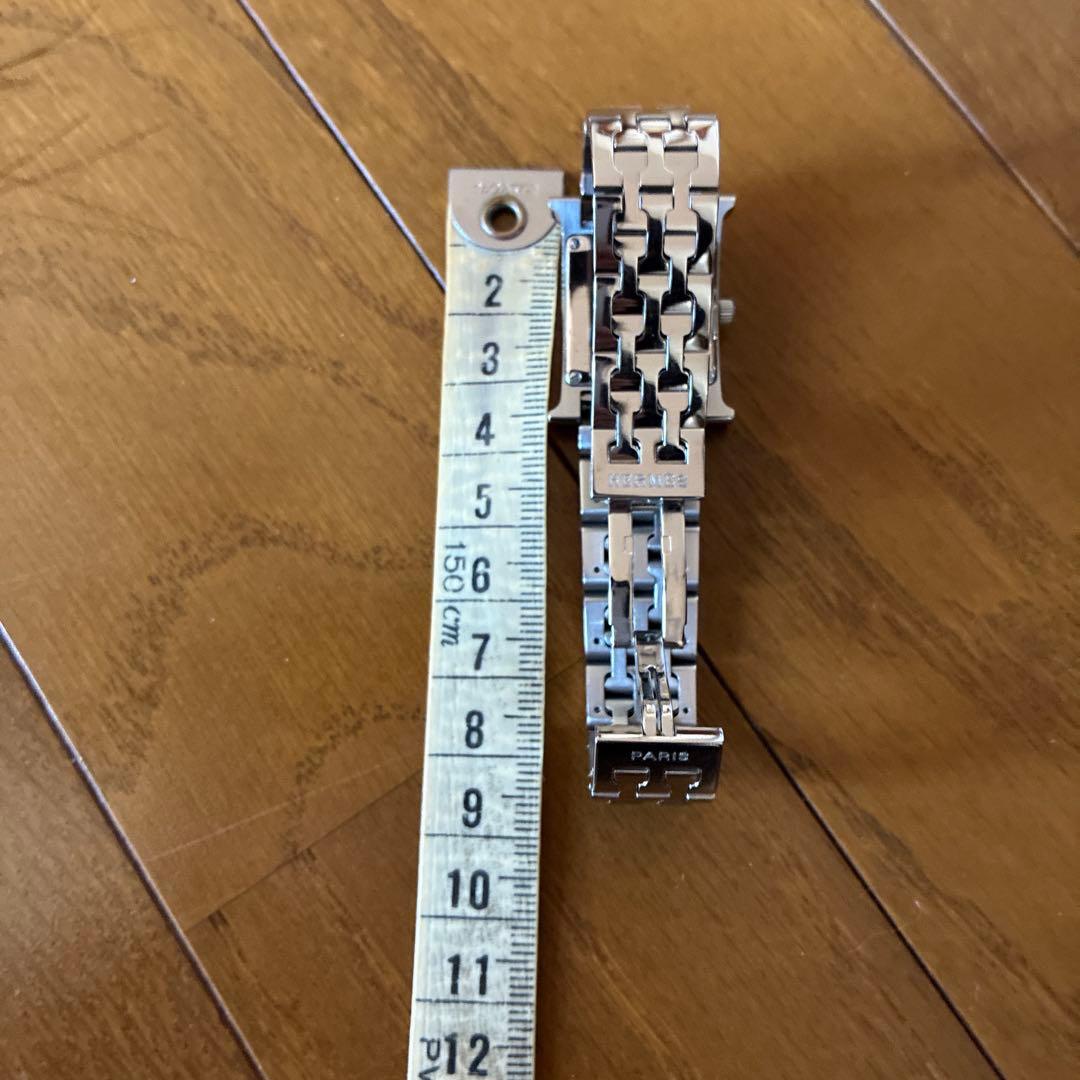 ★*）様 シルバー 長方形 Hクォーツ腕時計